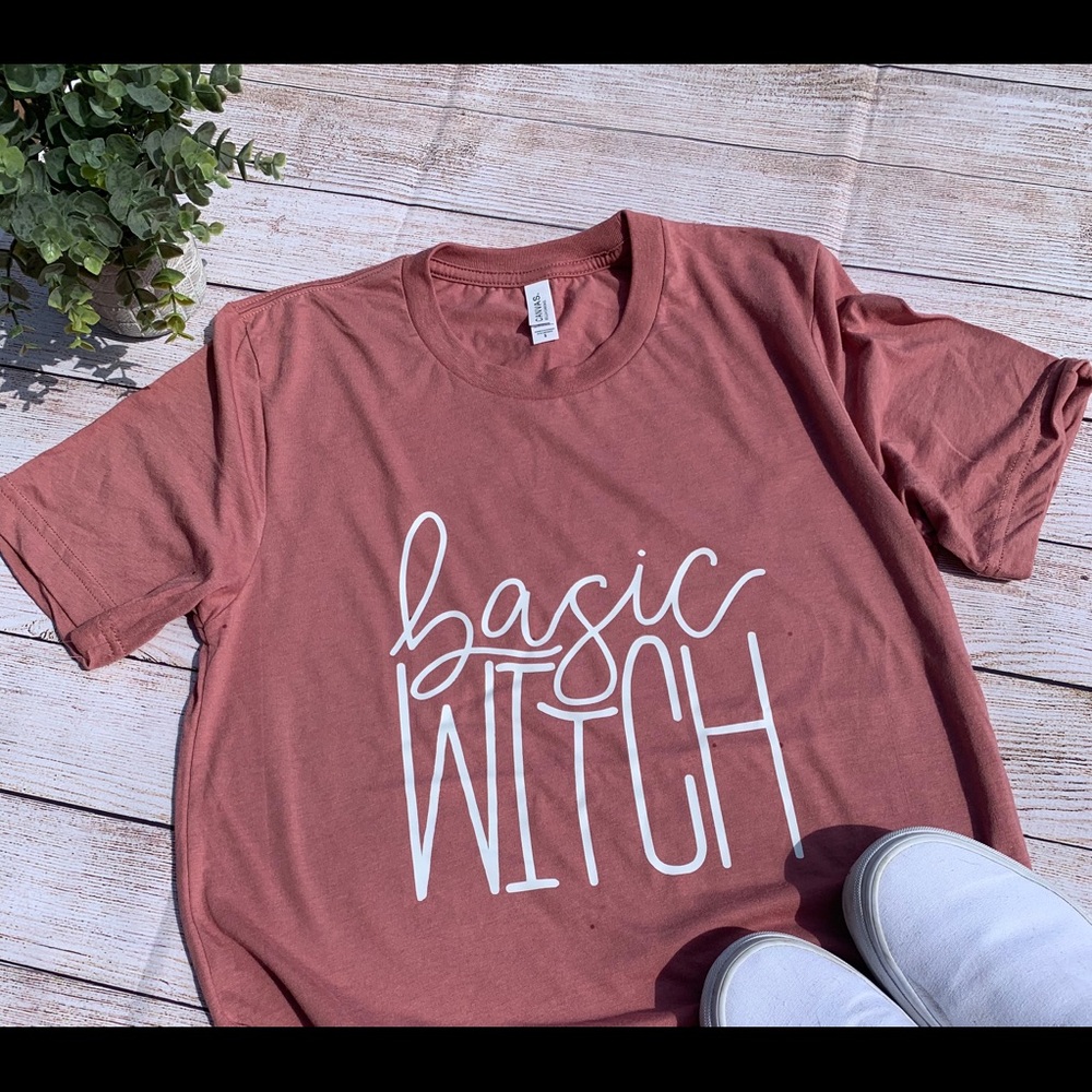 Basic Witch Crew Neck Tee - Picture 2 of 2
